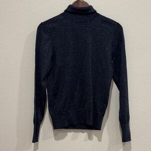 kate spade Sparkling Black Turtleneck Sweater